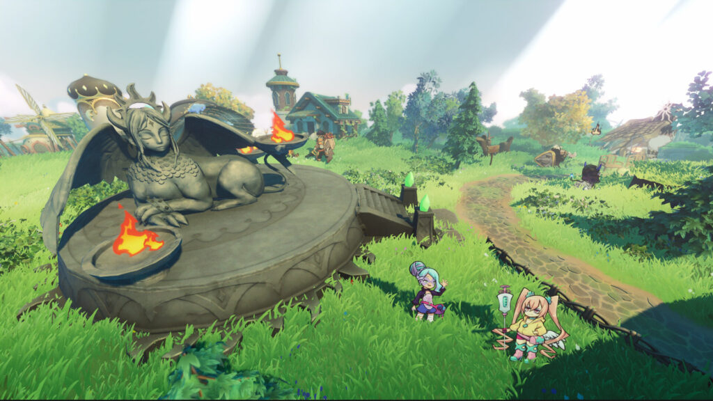 Gold Gold Adventure Gold demo arrives May 9th – Build, battle, and feed your god-beast 3 Gold Gold Adventure Gold - green pastures