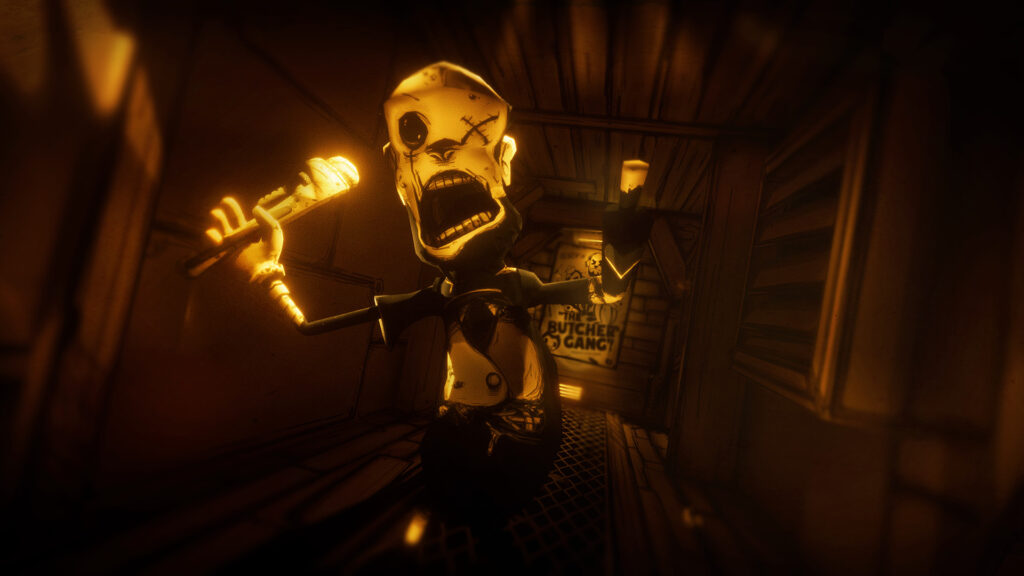 Bendy and the ink machine - frightening figure