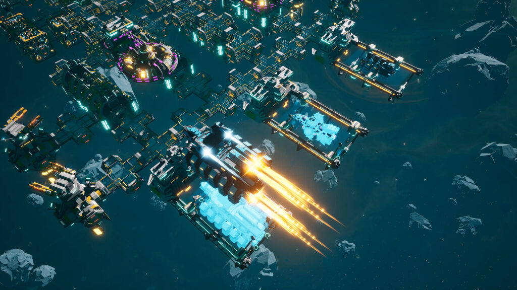 Outworld Station launches in Early Access with co-op building, mining, and alien threats 2 Outworld Station - space ships