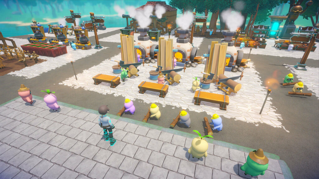 Omega Crafter gameplay shot