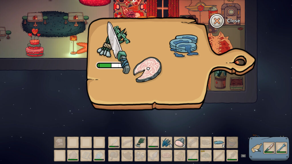 Space Chef cooks up chaos on PS5 and Xbox in 2025 7 Space Chef - cutting something