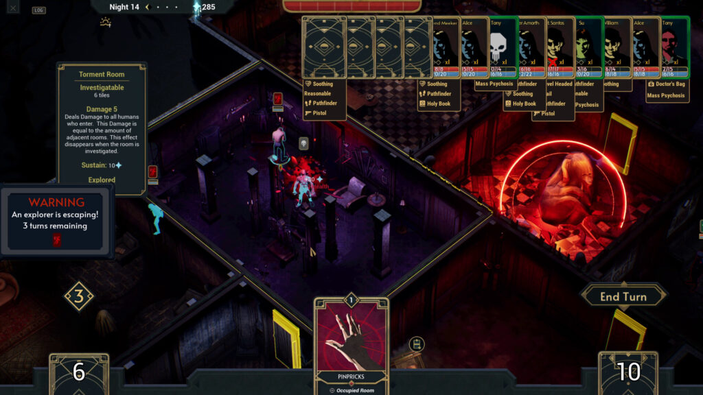 Deck of Haunts drops May 7th - Build, scare, and feast as a haunted house 2 Deck of Haunts - gameplay shot