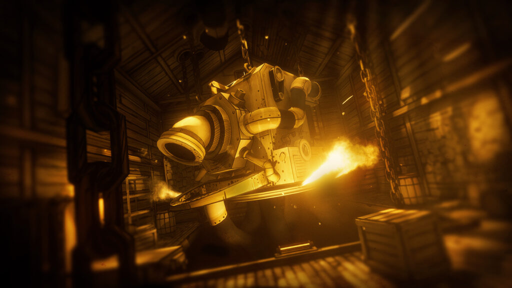 Bendy and the ink machine - gameplay screenshot