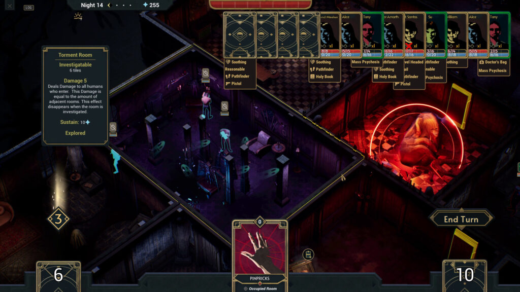 Deck of Haunts drops May 7th - Build, scare, and feast as a haunted house 6 Deck of Haunts - gameplay shot