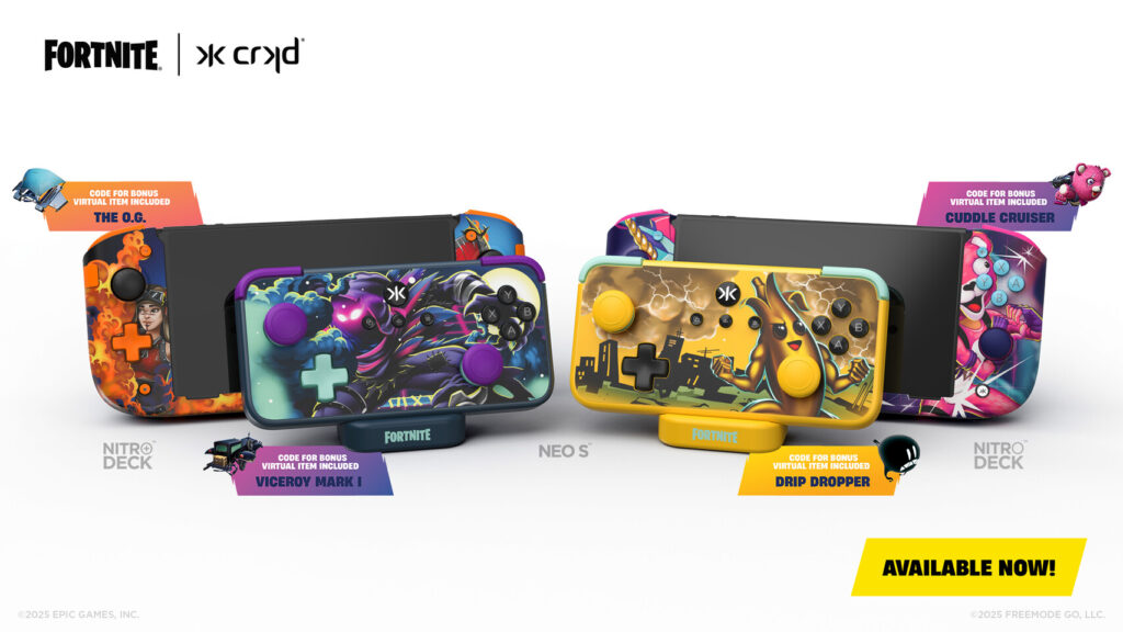 CRKD unveils official Fortnite gaming gear with exclusive glider rewards 2 CRKD x Fortnite Collectable gaming gear