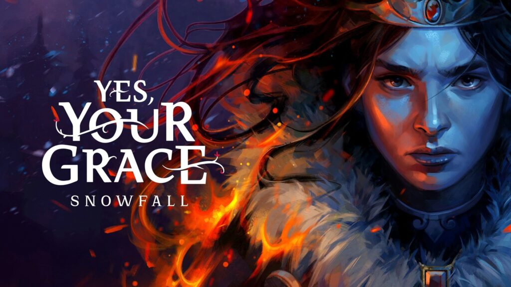 Yes, Your Grace: Snowfall - Logo and Key Art