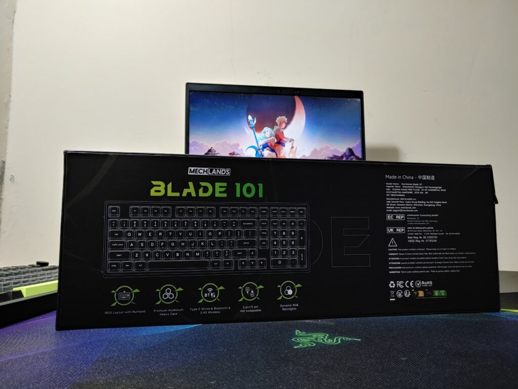 Mechlands Blade 101 review: A boldly loud mechanical keyboard with standout build quality 3 Mechlands Blade 101 - unboxing shots