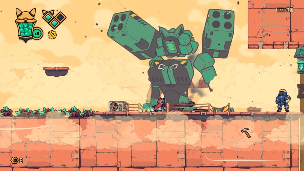 Bolt and Wahlington is an exciting new Metroidvania announced for PC with June 2025 beta test 2 Bolt and Wahlington - gameplay screenshot