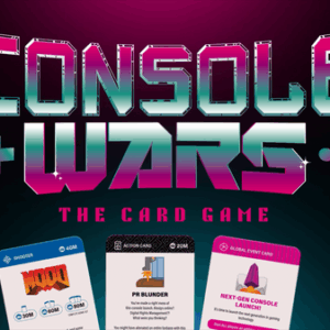 Console Wars The Card Game - Logo and Key Art