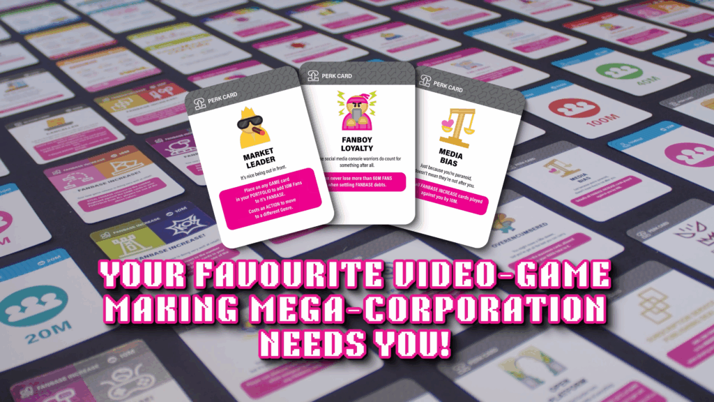 Console Wars The Card Game launches today – Sabotage your rivals and dominate the video game industry 2 Console Wars The Card Game - Your Favourite Video-Game Making Mega-Corporation Needs You