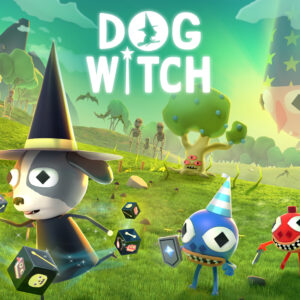 Dog Witch - Logo and Key Art
