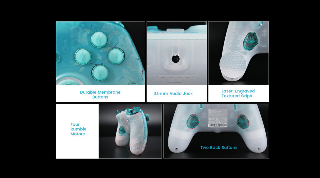 GameSir T7 Pro Floral blends beauty and performance in stunning new Xbox/PC controller 5 GameSir T7 Pro Floral blends beauty and performance in stunning new Xbox/PC controller 4