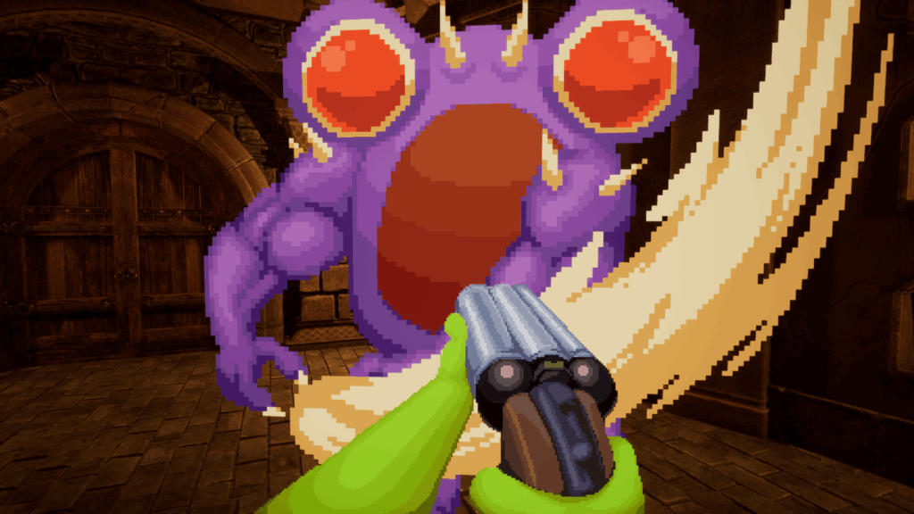 Frog Legs leaps onto Steam with horror, humour, and a Big Froggin’ Gun 2 Frog Legs - Combat