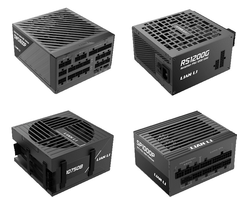 Lian Li unveils powerful next-gen cases, stunning AIO cooler, and cutting-edge power supplies at Computex 2025 4 Lian Li DWS, RS, RB, SP Power Supplies