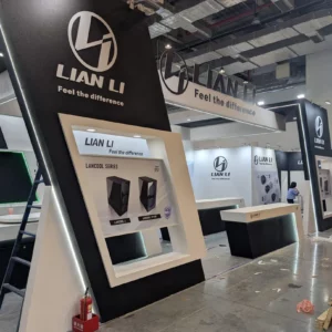 Lian Li Stall at Computex 2025