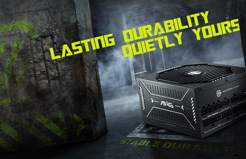 MSI MAG A1000GLS PCIE5 - Key Art