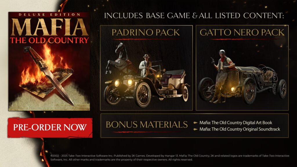 Mafia: The Old Country gets exciting August 8 release date and stunning new gameplay trailer 4 Mafia: The Old Country gets exciting August 8 release date and stunning new gameplay trailer 2