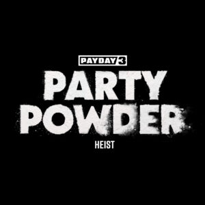PAYDAY 3 Party Powder Heist - Logo and Key Art