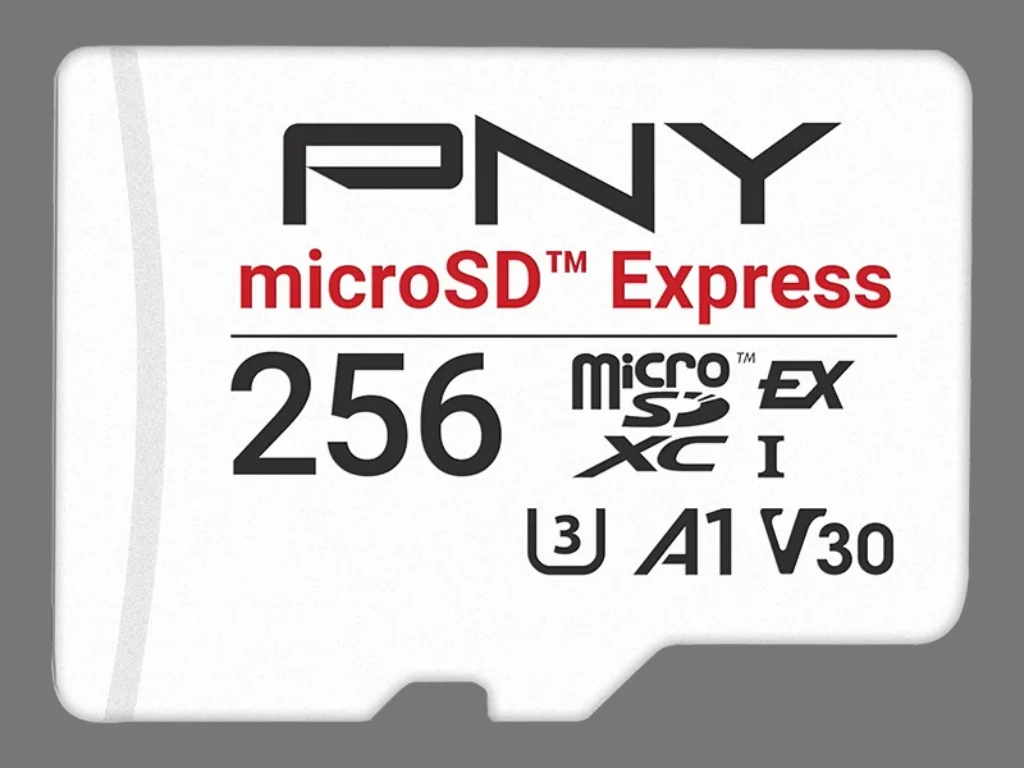 PNY unleashes ultra-fast microSD Express cards with powerful PCIe interface for next-level gaming and 4K storage 1 PNY microSD Express 256gb Memory Card