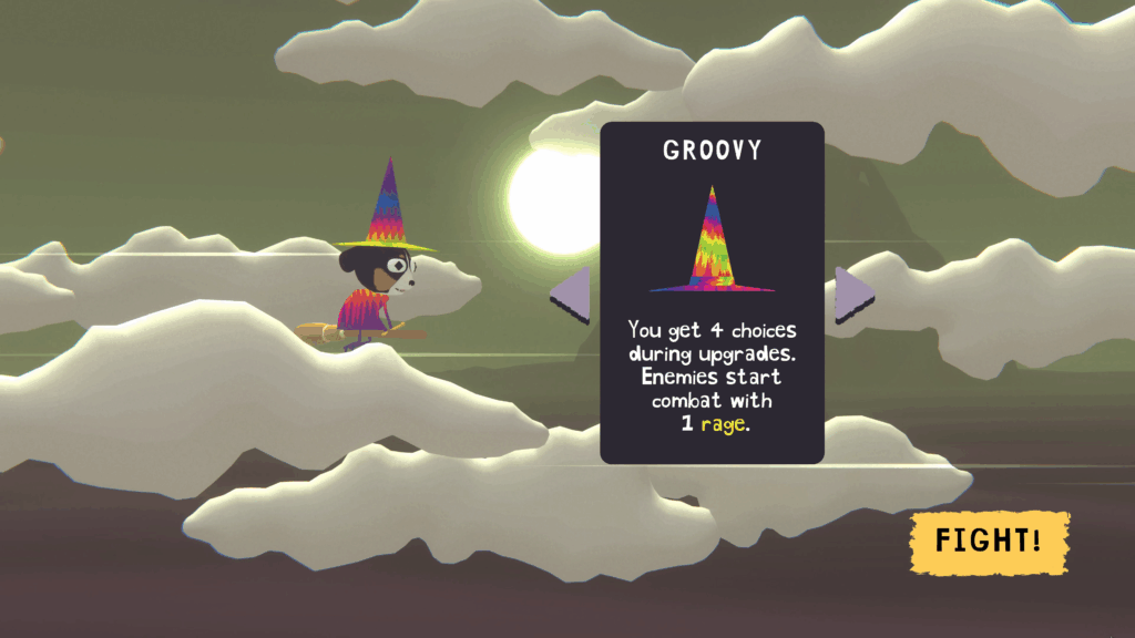 Dog Witch brings magical dice chaos to Steam later this year 3 Dog Witch Reveal Hat Selection Screen