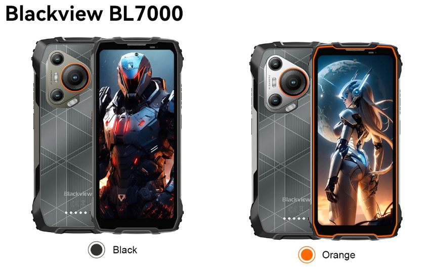 Blackview BL7000 launches globally: The world’s first 5G AI rugged phone now available for just £170 2 Blackview BL7000 in Black and Orange