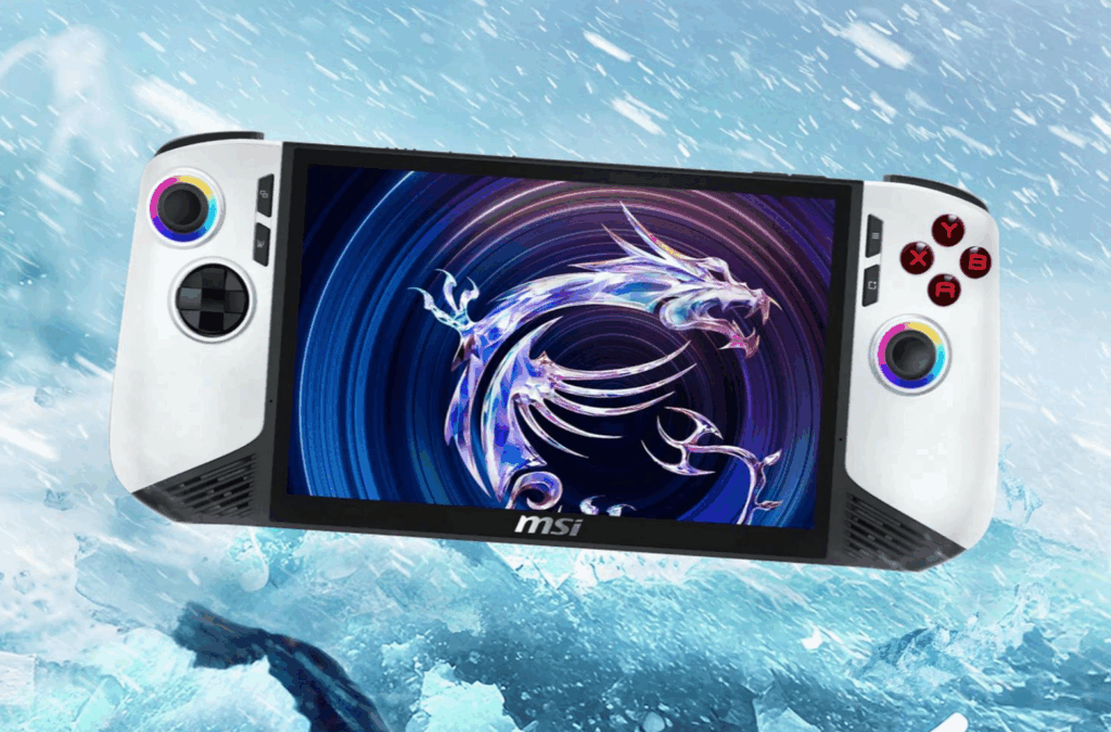 MSI Claw 8 AI+ Tempest Edition - Key Art