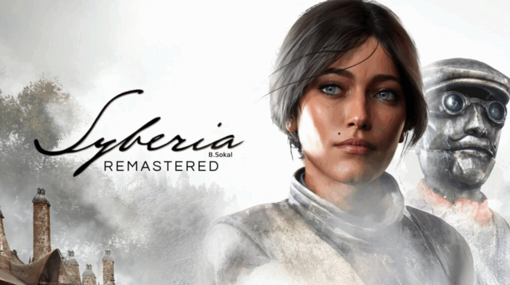 Syberia Remastered - Logo and Key Art