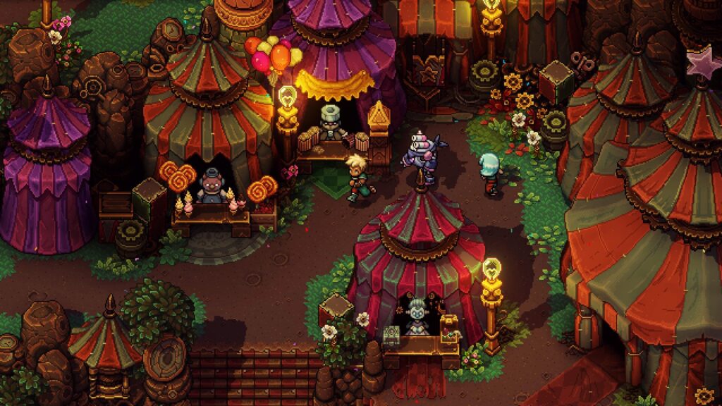 Sea of Stars free DLC Throes of the Watchmaker brings 8+ hours of new content on May 20 2 Sea of Stars DLC Throes of the Watchmaker - some sort of market
