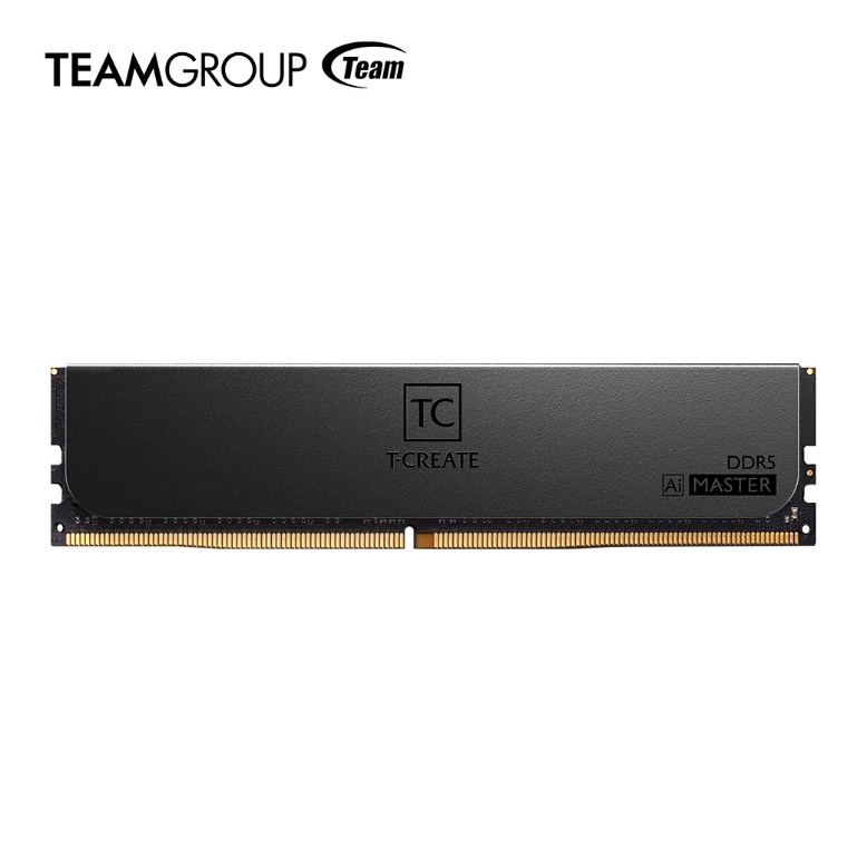 TEAMGROUP unleashes AI-driven memory, blazing storage & eco innovation at COMPUTEX 2025 2 T-CREATE MASTER DDR5 Ai Workstation Memory in Black