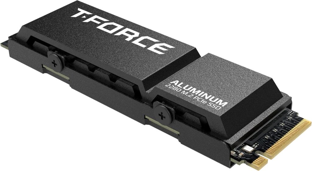 T-FORCE G70 PRO SSD review: Speedy, sleek, and slightly scorched 3 T-FORCE G70 PRO - Angled View