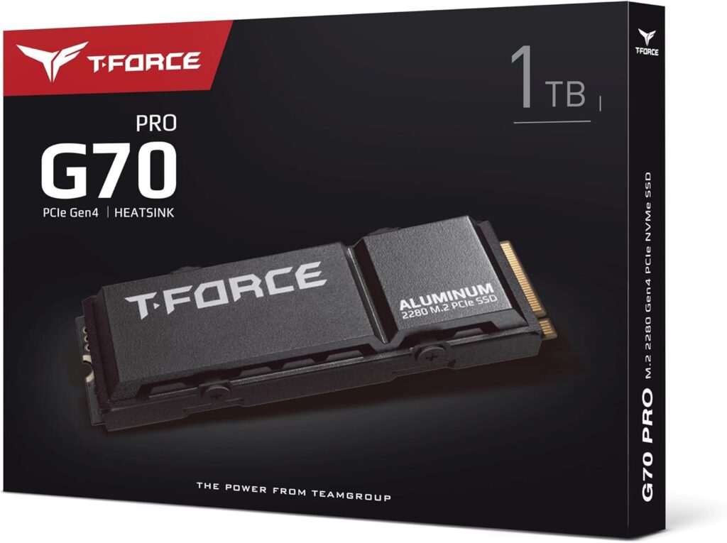 T-FORCE G70 PRO SSD review: Speedy, sleek, and slightly scorched 2 T-FORCE G70 PRO - Boxed