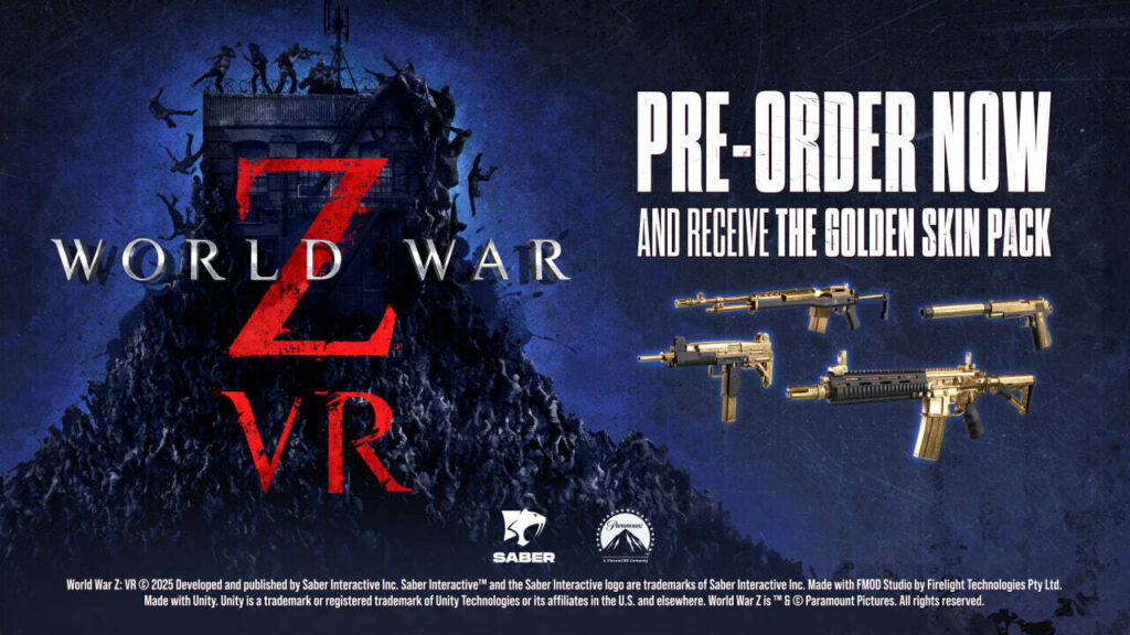 World War Z VR set to launch August 12 with intense zombie battles and full VR action 4 World War Z VR - Pre-order Now Art