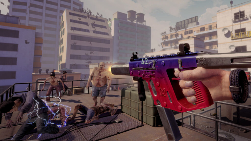 World War Z VR set to launch August 12 with intense zombie battles and full VR action 3 World War Z VR - Rooftop Combat