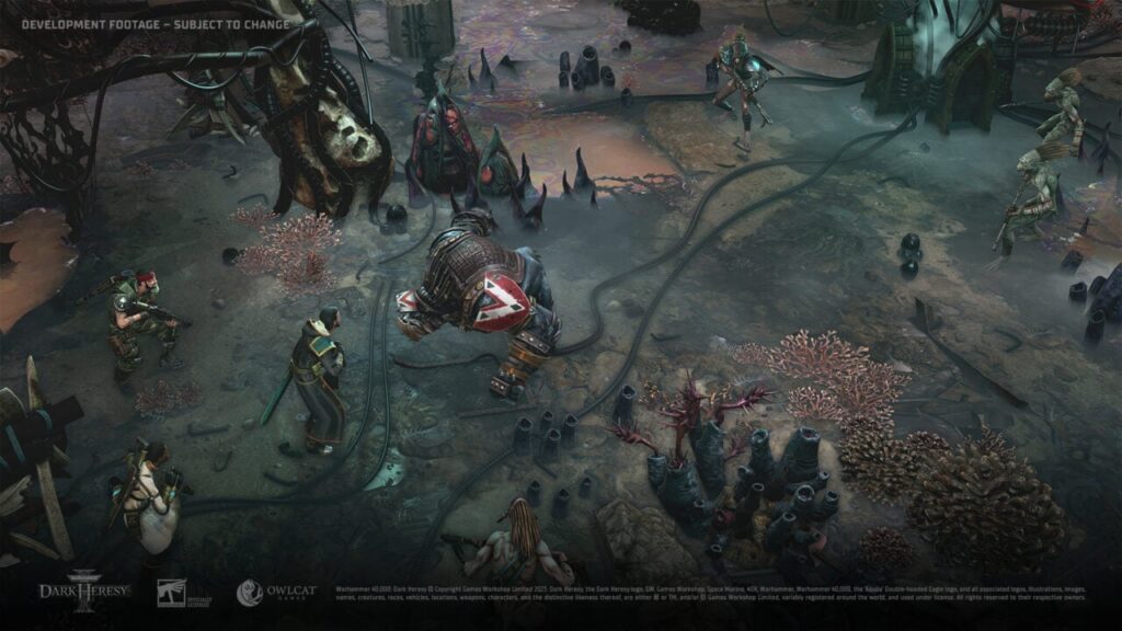 Warhammer 40K: Dark Heresy, a gripping new RPG by Owlcat Games for PS5, Xbox, and PC 4 Warhammer 40000: Dark Heresy - gameplay screenshot