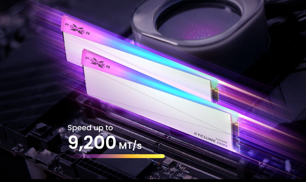 Silicon Power unveils powerful DDR5 CUDIMM in XPOWER Cyclone series with blazing speeds up to 9200 MT/s 2 Silicon Power XPOWER Cyclone DDR5 CUDIMM