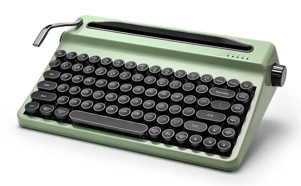 YUNZII QL75 delivers stunning retro style and powerful features in a compact mechanical keyboard 2 YUNZII QL75 - Typewriter Keyboard