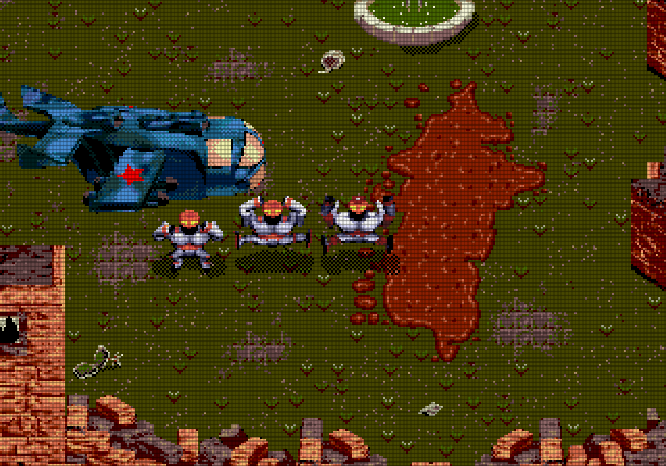 Sovietborgs set to bring explosive retro action to Dreamcast, Mega Drive, Neo Geo and more 3 Sovietborgs - Standing Next to Ship