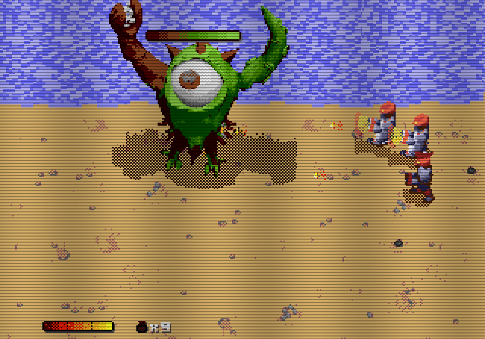 Sovietborgs set to bring explosive retro action to Dreamcast, Mega Drive, Neo Geo and more 4 Sovietborgs - Boss