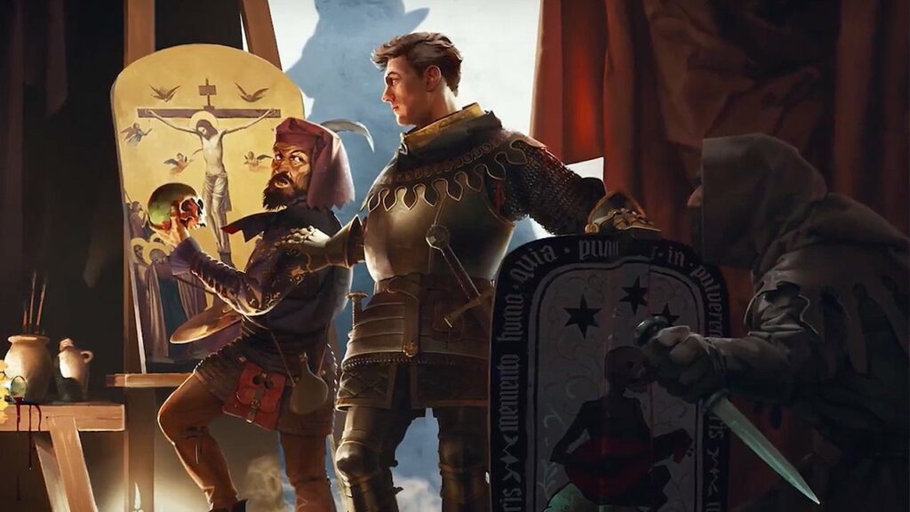 Kingdom Come Deliverance 2: Brushes with Death - key art and header image