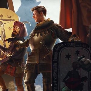 Kingdom Come Deliverance 2: Brushes with Death - key art and header image