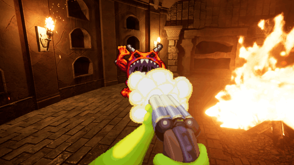 Frog Legs leaps onto Steam with horror, humour, and a Big Froggin’ Gun 5 Frog Legs - Shotgun Blast