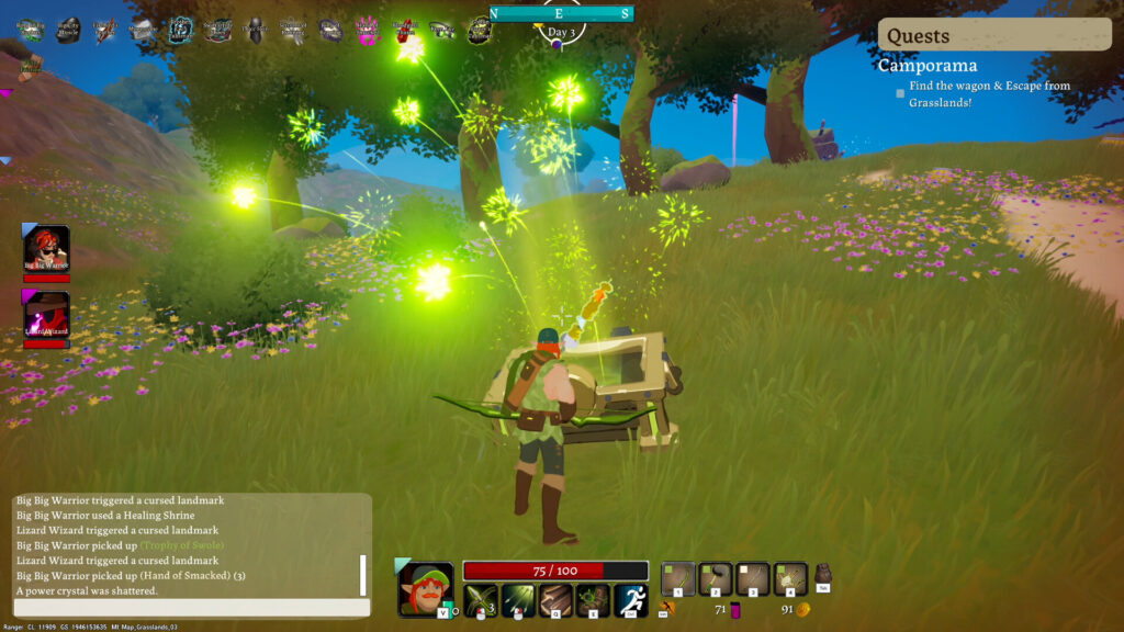 Lort - opening a chest 