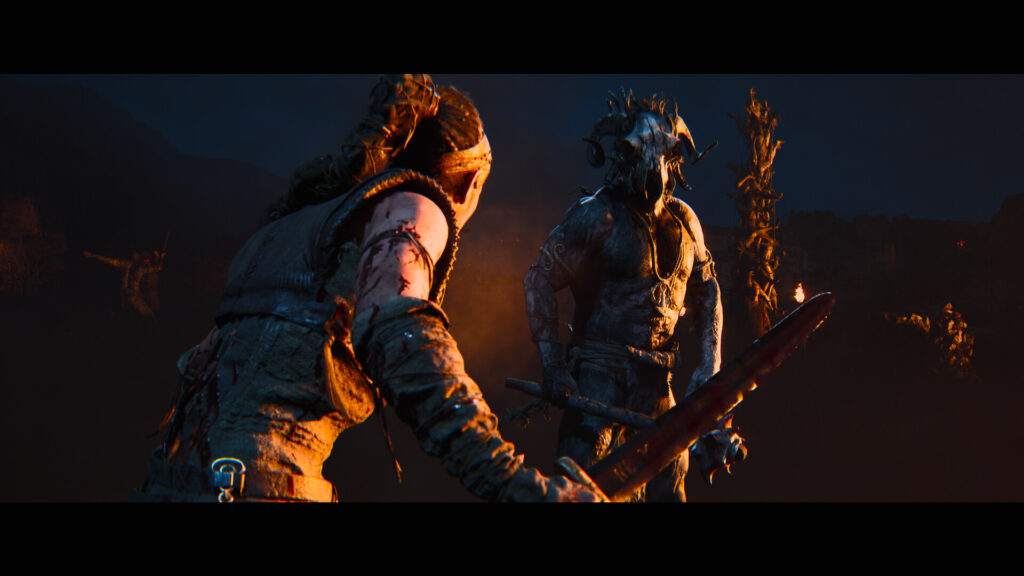 Senua’s Saga: Hellblade II makes an exciting PS5 debut this summer with new features 4 Senua's Saga Hellblade II - fighting against a demon