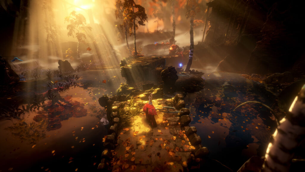 The Breach adds new areas and permadeath to No Rest for the Wicked 7 No Rest for the Wicked: The Breach - walking though the forest