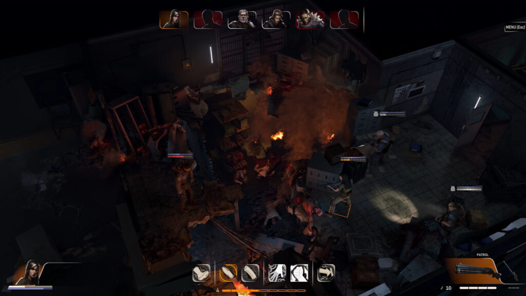 Critical Shift - killing enemies