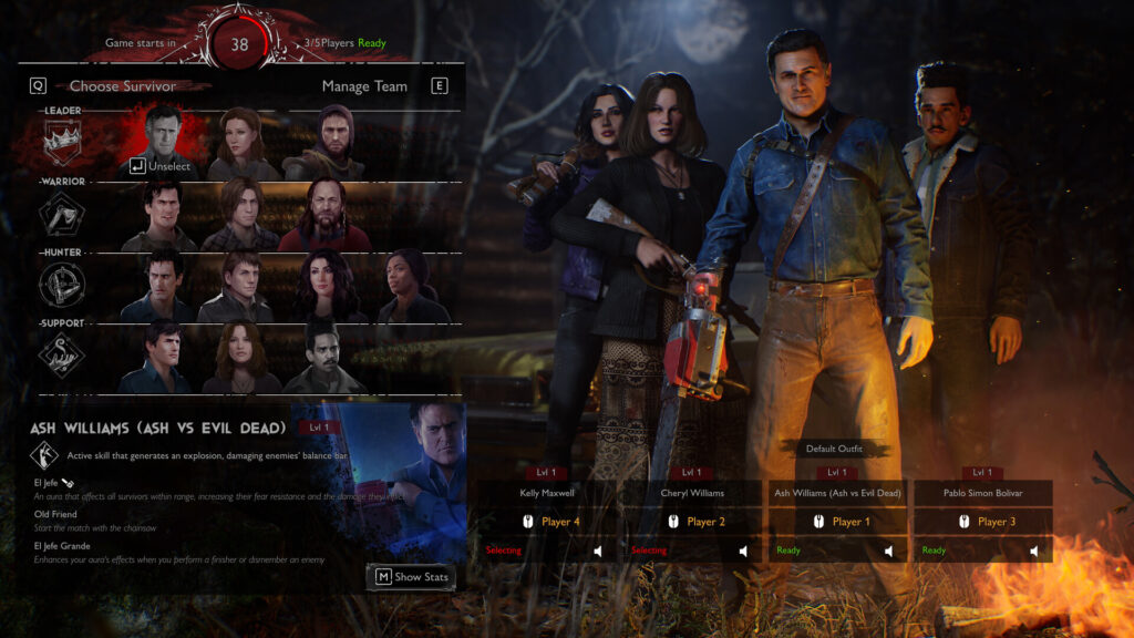 Evil Dead: The Game removed from stores but servers remain online for now 3 Evil Dead: The Game - character selection and customisation