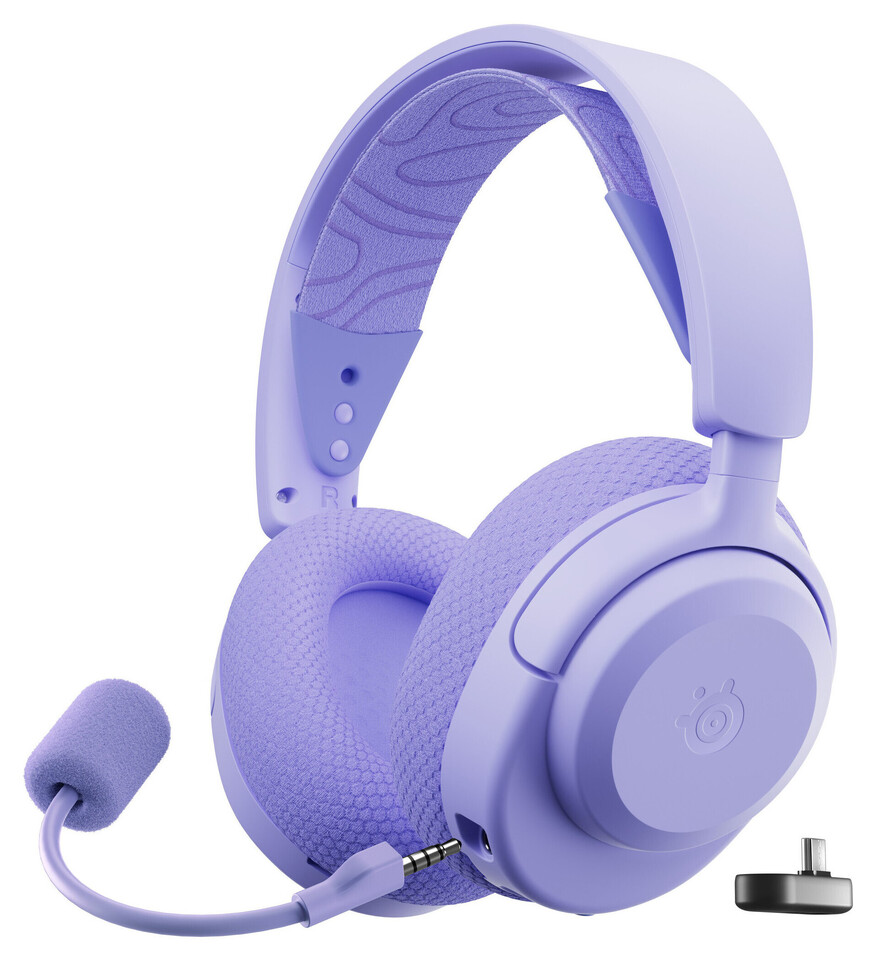 SteelSeries Arctis Nova 3 Wireless - Purple with Dongle