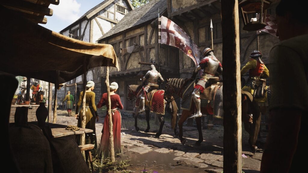 Chronicles: Medieval brings open-world sandbox warfare to PC in 2026 5 Chronicles: Medieval - solidiers marching through city