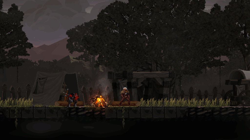 Dragon is Dead - Outside at camp