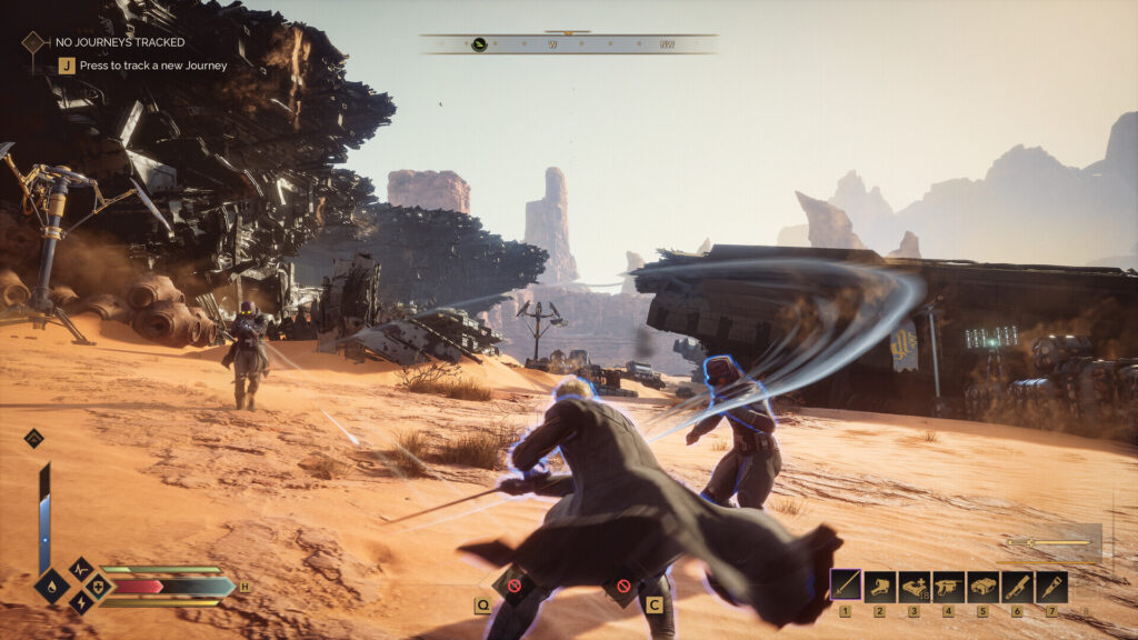 Dune: Awakening officially launches on Steam with powerful start over 117,000 players joined 3 Dune: Awakening - Combat Gameplay